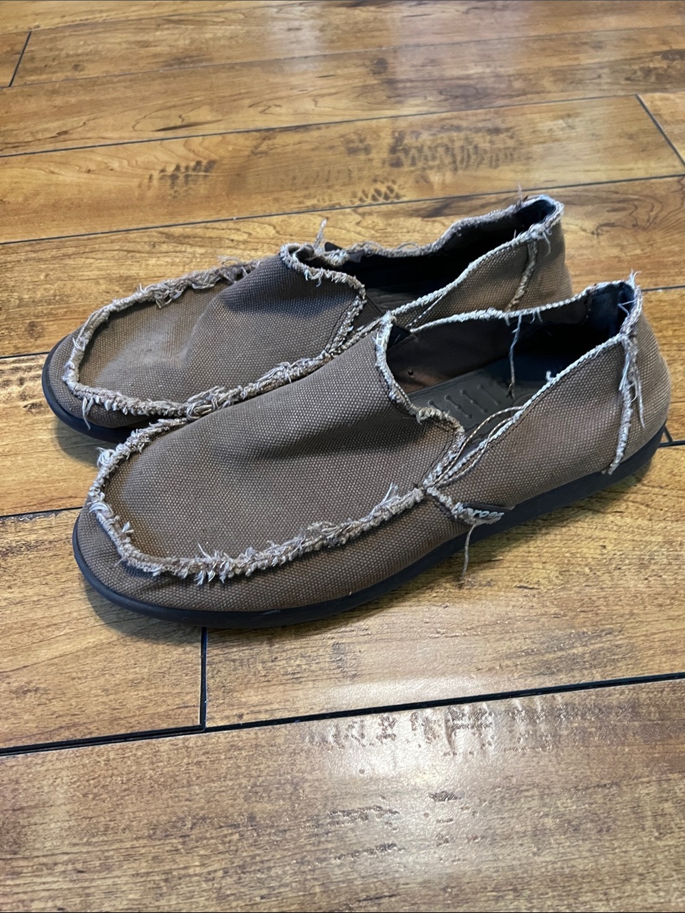 Men's Crocs Canvas Slip-On Shoes